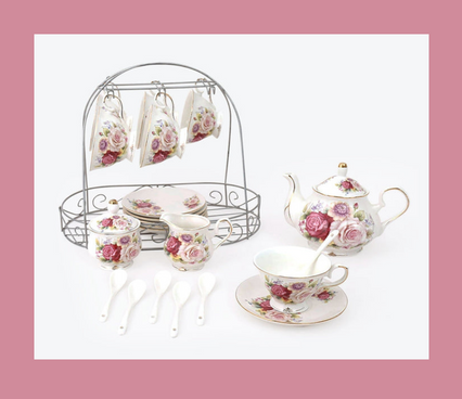 British tea set