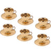 Turkish Espresso Tea Cup and Saucer Sets