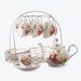 English Vintage Flower Coffee Set
