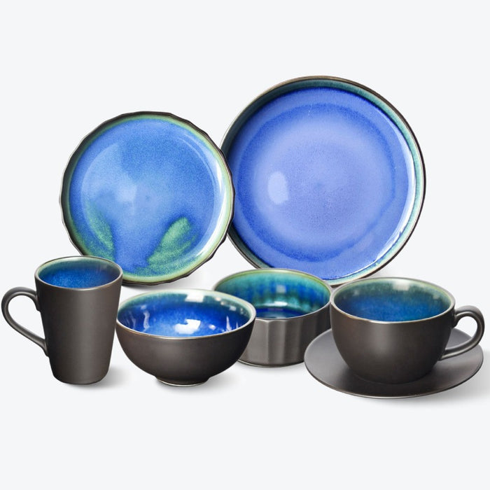 Modern Ceramic Dinnerware Plates Bowls Mugs