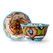 Green Hand-painted Boho Dinner Set-4