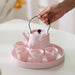 Japanese Sakura Pink Tea Set