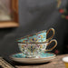 Chinese Enamel Lotus Bone China Coffee Cup-4