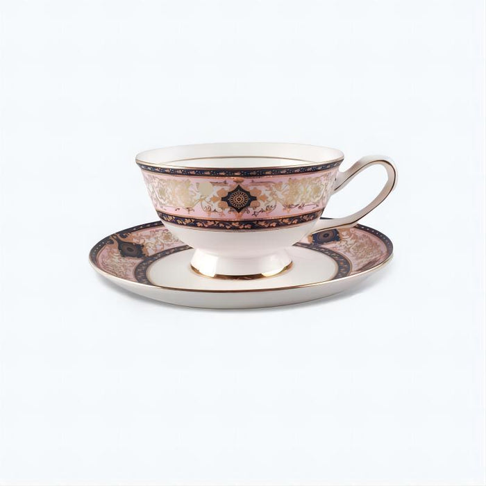 Golden Pattern Turkish Style Cup and Saucer Set