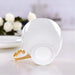 Gold Rim Bone China Coffee Cup and Saucer Set