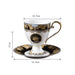 Vintage Gold Flower Bone China Tea Set