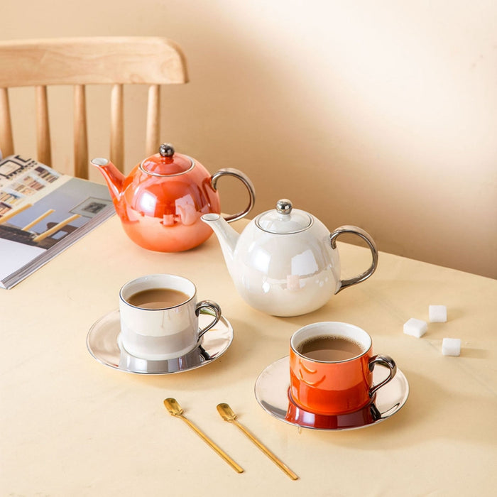 Modern Spectrum Tea Set