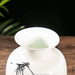 Chinese White Ceramic Vase - HauSweet