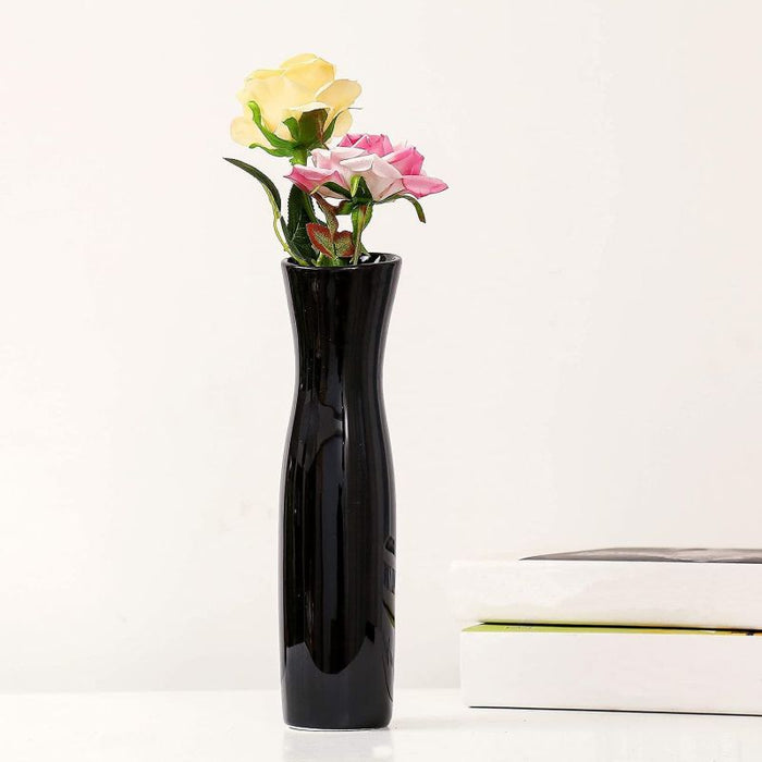 White Stylish cheongsam Porcelain Vase