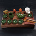 Green Ceramic Tea Cup Set - HauSweet