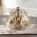 European Rose Ivory Porcelain Tea Set - HauSweet