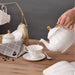 15 Pieces Simple Bone China Tea Sets - HauSweet
