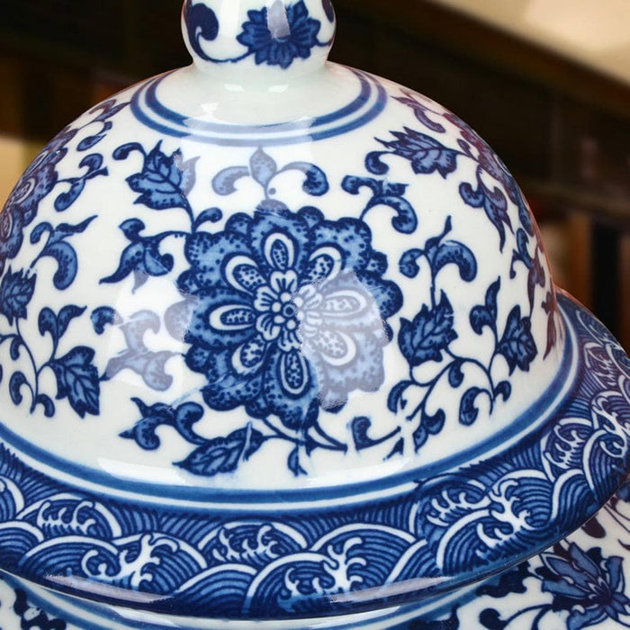 Blue Classic Porcelain Vase - HauSweet