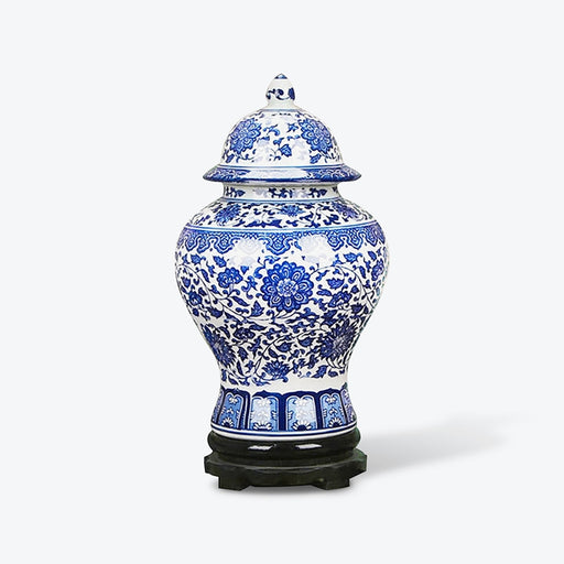 Blue Classic Porcelain Vase - HauSweet