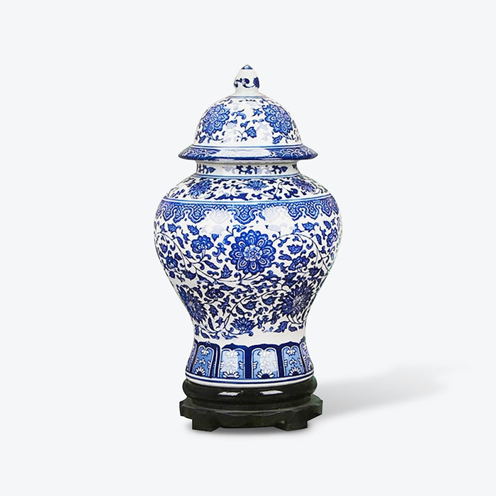Blue Classic Porcelain Vase - HauSweet