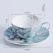 Blue Fine Bone China Coffee Cup - HauSweet