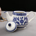 Blue Flowers Porcelain Tea Pot - HauSweet