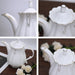White Ceramic Coffee Pot - HauSweet