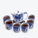 Blue Chinese Porcelain Tea Set - HauSweet