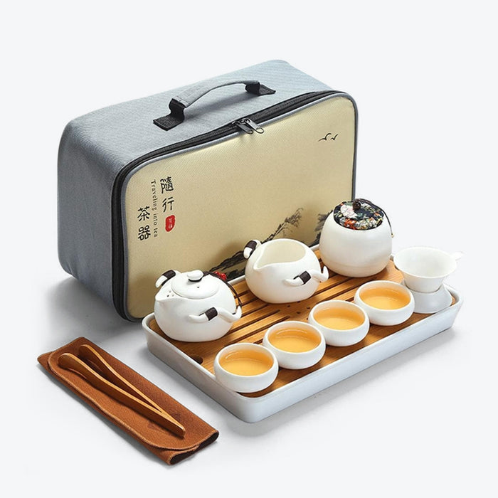 Portable Travel Tea Set