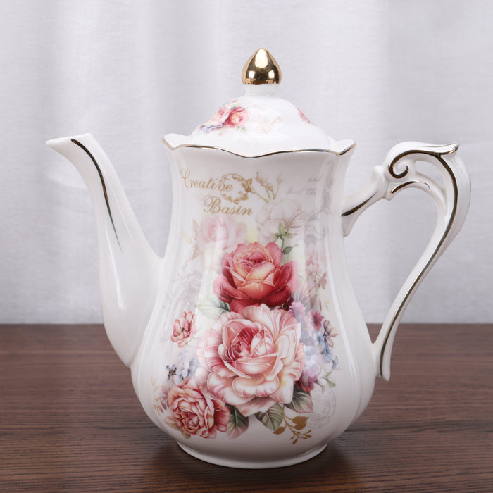 15 Pieces Vintage Porcelain Tea Set - HauSweet