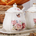 Flower Ceramic Sugar Bowls - HauSweet