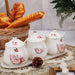 Flower Ceramic Sugar Bowls - HauSweet