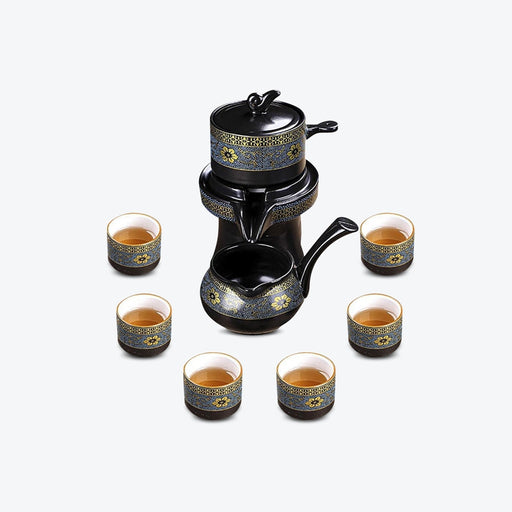 Chinese Ceramic Semi-Automatic Tea Set - HauSweet