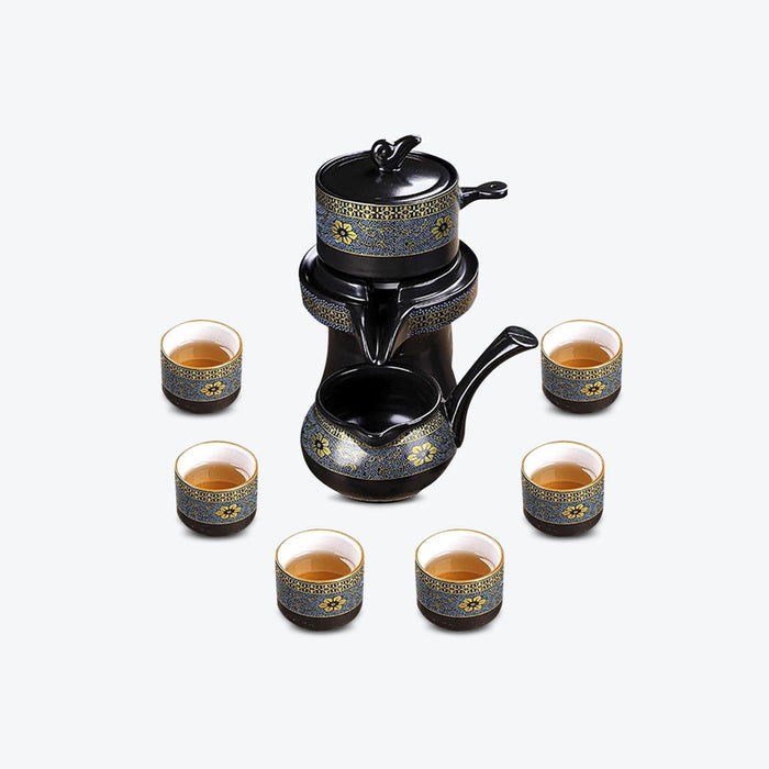 Chinese Ceramic Semi-Automatic Tea Set - HauSweet
