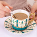 British Flowers Bone China Tea Cup - HauSweet