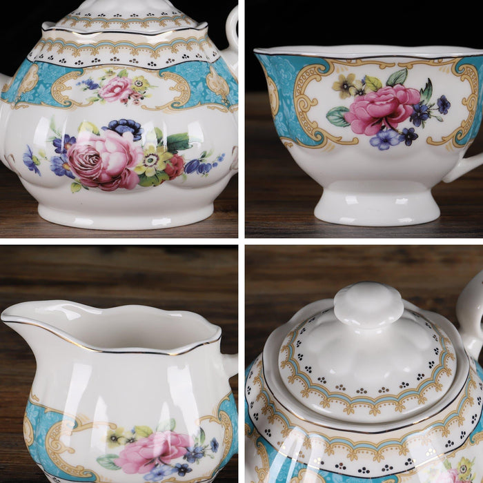 15 Pieces European RetroTea Set - HauSweet