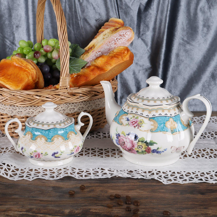 15 Pieces European RetroTea Set - HauSweet
