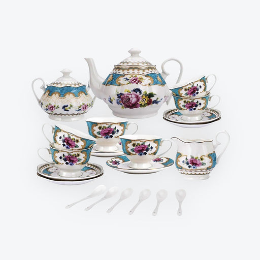 15 Pieces European RetroTea Set - HauSweet