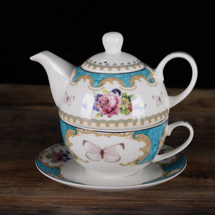 English Rose Porcelain Tea Set - HauSweet