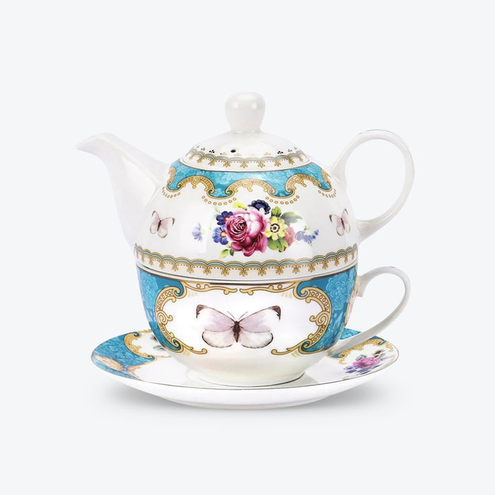 English Rose Porcelain Tea Set - HauSweet