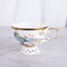 Purple Bird Bone China Coffee Cup - HauSweet