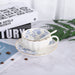 Blue Rose Porcelain Coffee Cup - HauSweet