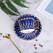 Blue Geometric Ceramic Coffee Cup - HauSweet