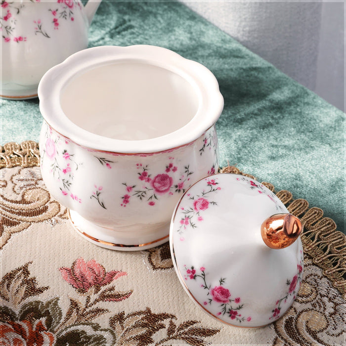Blue Flowers Porcelain Tea Set - HauSweet