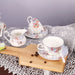 Blue Flowers Porcelain Tea Set - HauSweet