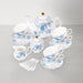 Blue Flowers Porcelain Tea Set - HauSweet