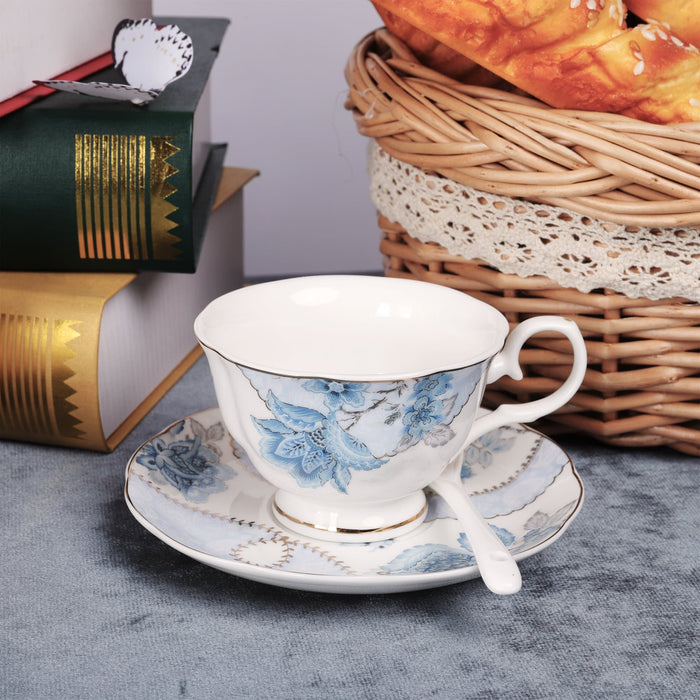 Blue Flowers Porcelain Tea Set - HauSweet