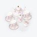 Blue Flowers Porcelain Tea Set - HauSweet