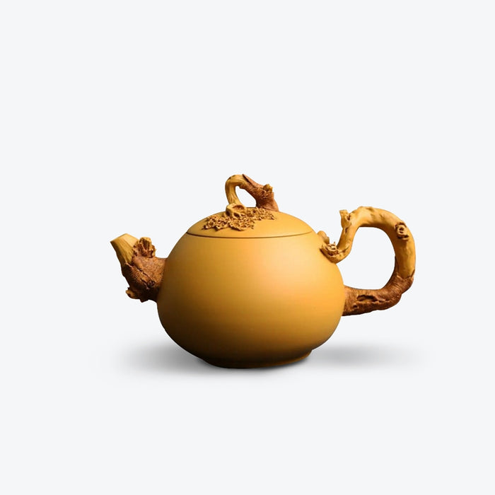 Imitation Bark Yixing Zisha Teapot