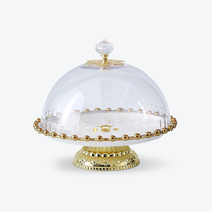 European Cake Plate with Cover