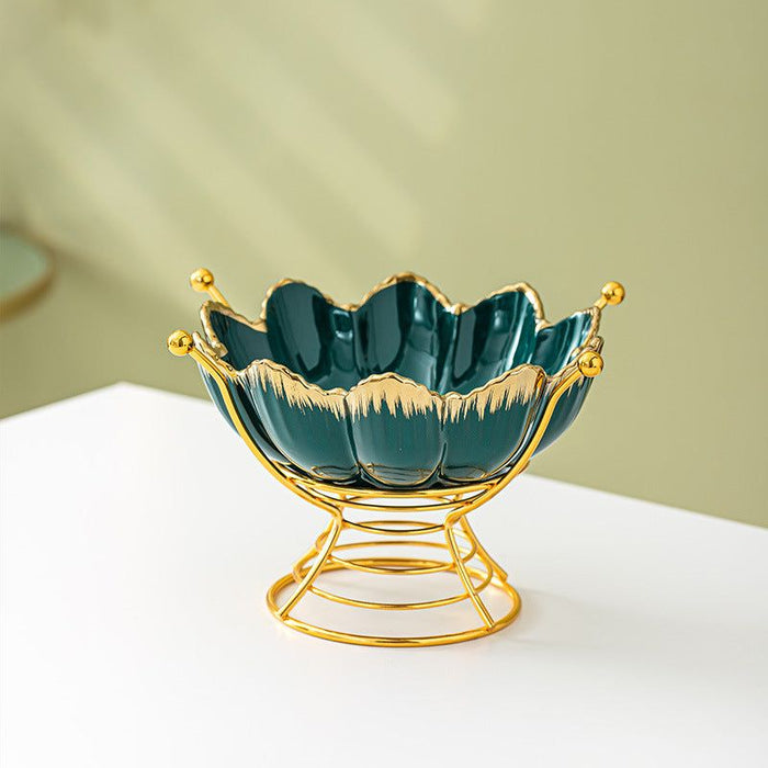 Small Fruit Plate with Stand