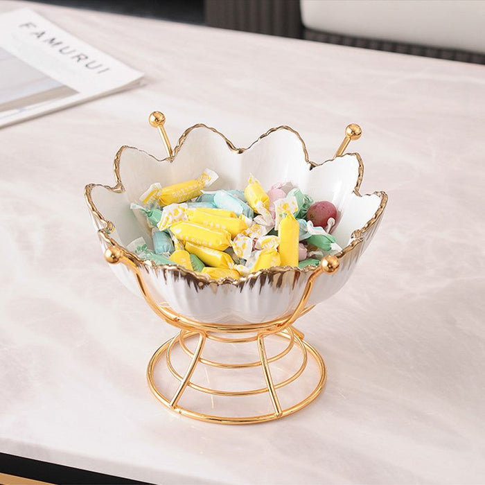 Small Fruit Plate with Stand