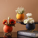 Ceramic Vase with Plant and Holder-2
