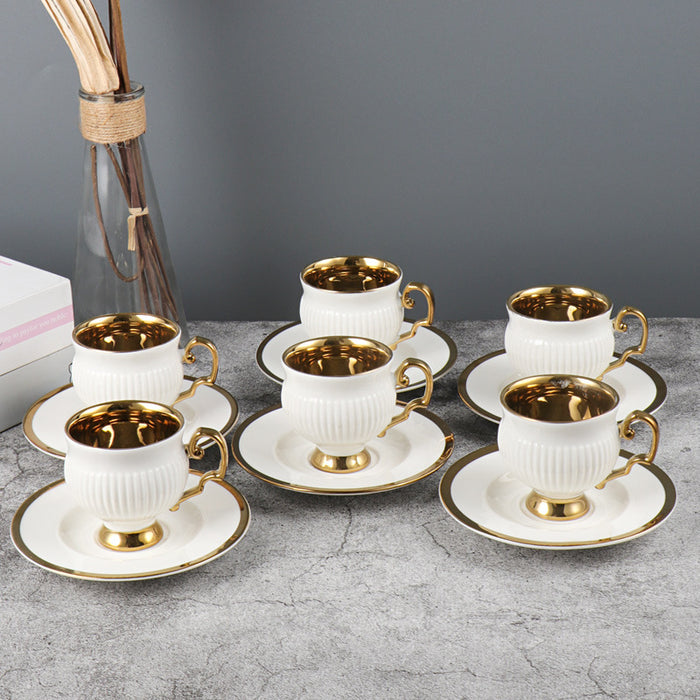 Turkish Espresso Tea Cup and Saucer Sets