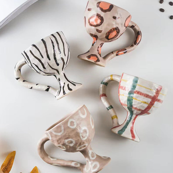Japanese Handmade Ceramic Coffee Goblet